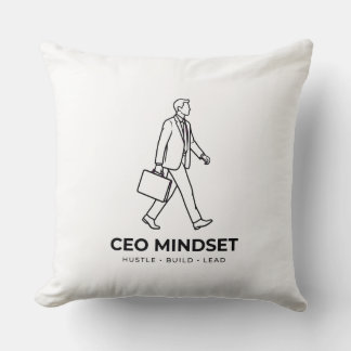 Cojín Decorativo Mentalidad de CEO para empresario