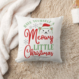 Cojín Decorativo Meowy Pequeños Navidades