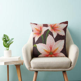 Cojín Decorativo Merlot Radiance Lily