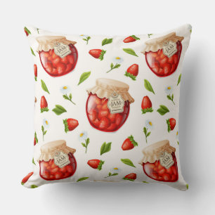 Cojín Decorativo Mermelada de Fresa