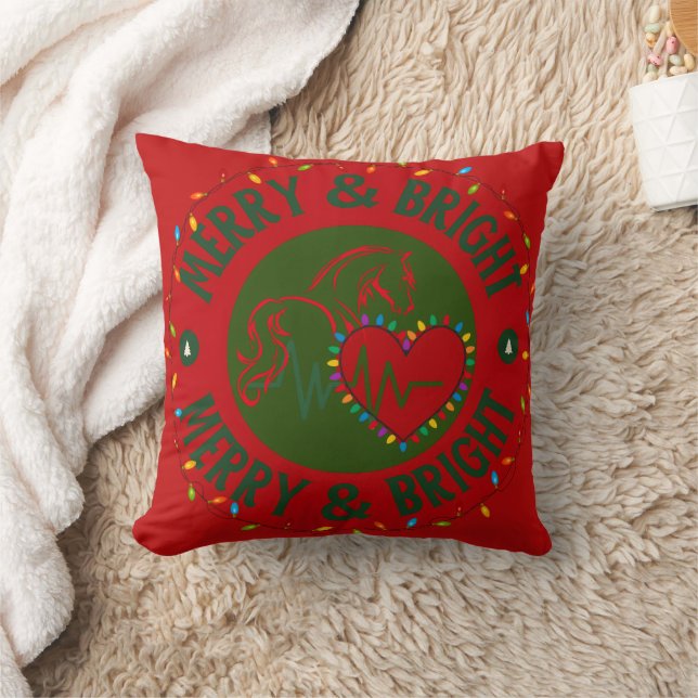 Cojín Decorativo Merry & Bright Throw Pillow (Manta)