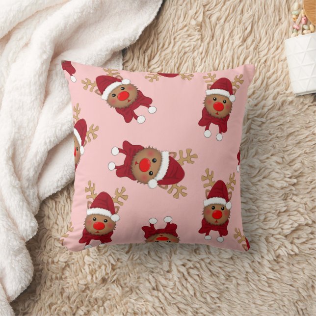 Cojín Decorativo Merry Christmas family Gathering Set on Warm (Manta)