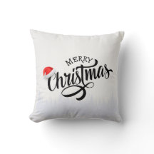 Merry Christmas Pillow Cover 