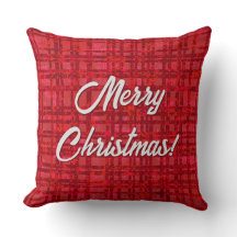 Merry Christmas Red Plaid