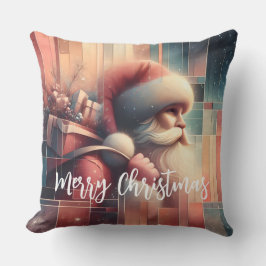 Cojín Decorativo Merry Christmas Santa Claus 