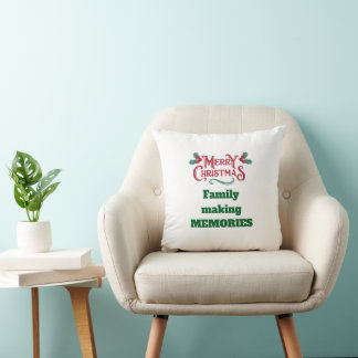Cojín Decorativo  Merry Christmas Throw Pillow