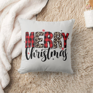 Cojín Decorativo Merry Christmas Throw Pillow