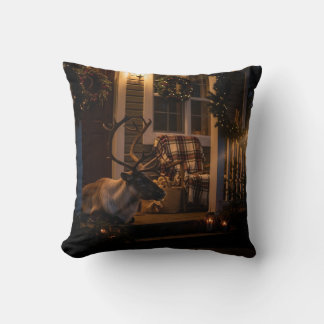 Cojín Decorativo Merry Christmas Throw Pillow –  Reindeer 