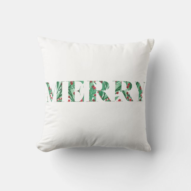 Cojín Decorativo MERRY Pillow (Anverso)