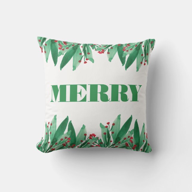Cojín Decorativo MERRY Pillow (Anverso)