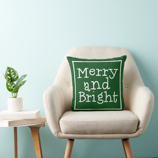 Cojín Decorativo Merry y Bright (Silla)