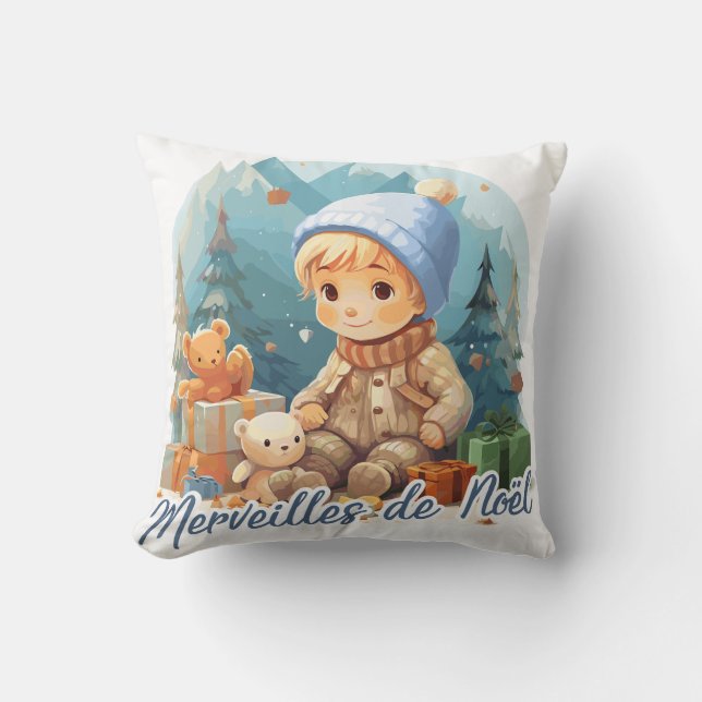 Cojín Decorativo Merveilles de Noël (Anverso)