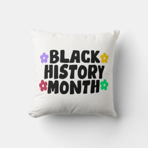 Cojín Decorativo Mes de historia negra