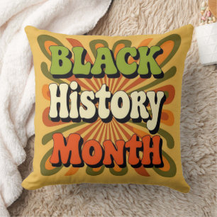 Cojín Decorativo Mes de la Historia Afroamericana