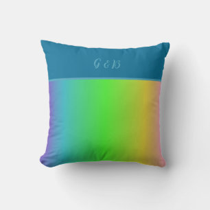 Cojín Decorativo mes mínimo de orgullo gay colorido lgbtq