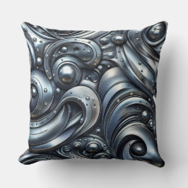 Cojín Decorativo metal look, industrial style