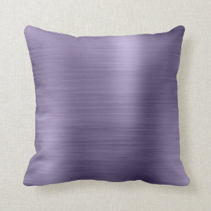 Cojín Decorativo Metálico metalico-púrpura plateado metálico
