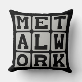 Cojín Decorativo Metalúrgico, Trabajando Con Metalizado