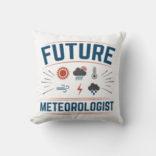 Cojín Decorativo Meteorólogo futuro