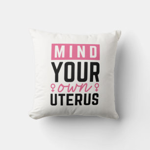 Cojín Decorativo Métete En Su Propio Uterus