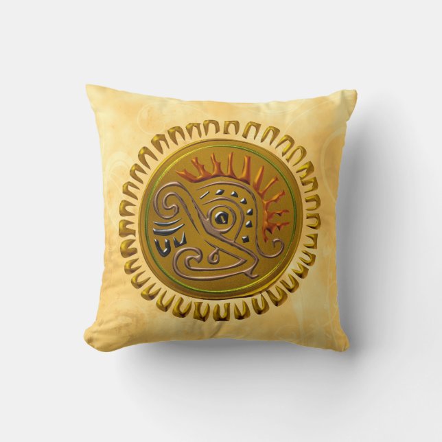 Cojín Decorativo Mexicano Sunbird (Anverso)