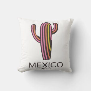 Cojín Decorativo México "viajar en avión" camiseta