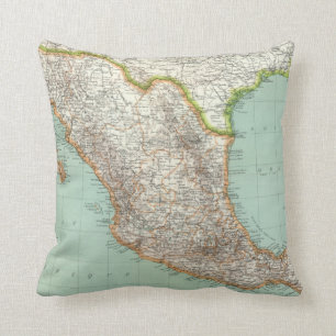 Cojín Decorativo Mexique - mapa de México