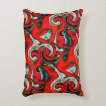 Mezcla abstracta de la mancha de gradiente rojo so