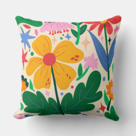 Cojín Decorativo Mezcla de flores