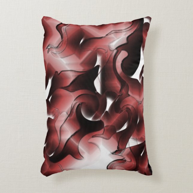 Cojín Decorativo Mezcla de niebla parda y esculpida (Frente (Vertical))