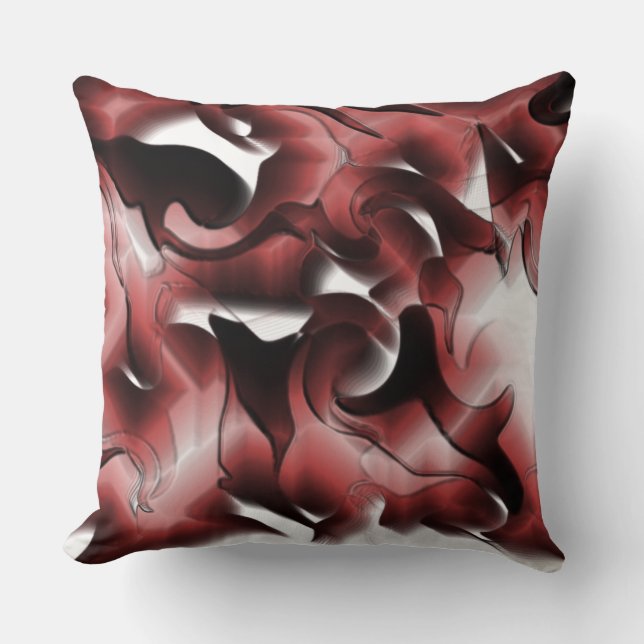 Cojín Decorativo Mezcla de niebla parduzco y poco tallada (Anverso)