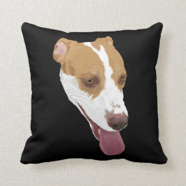 Cojín Decorativo Mezcla de Pitbull Terrier