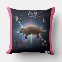 Cojín Decorativo ¿Mezcla de productos rota? Dilema de Platypus cósm