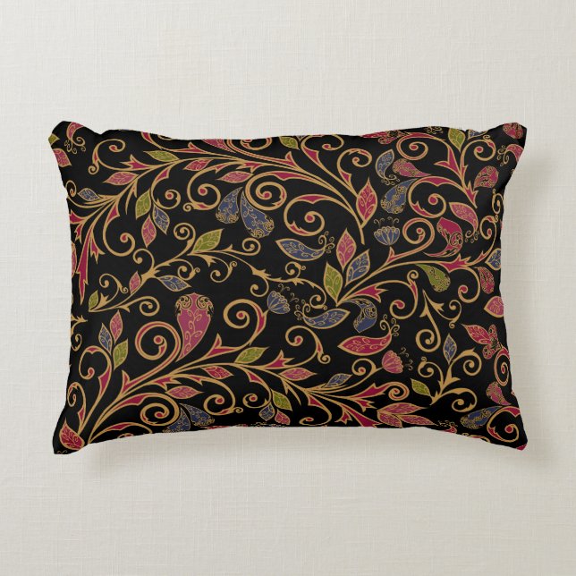 Cojín Decorativo Mezcla Vegetable Paisley (Anverso)