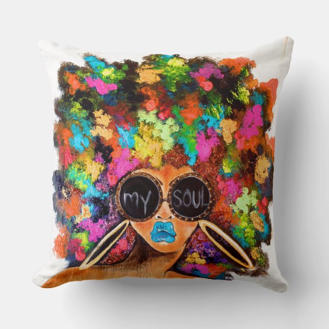 Cojín Decorativo Mi ALMA (Anverso)