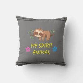 Cojín Decorativo Mi animal espiritual | Espuma para dormir