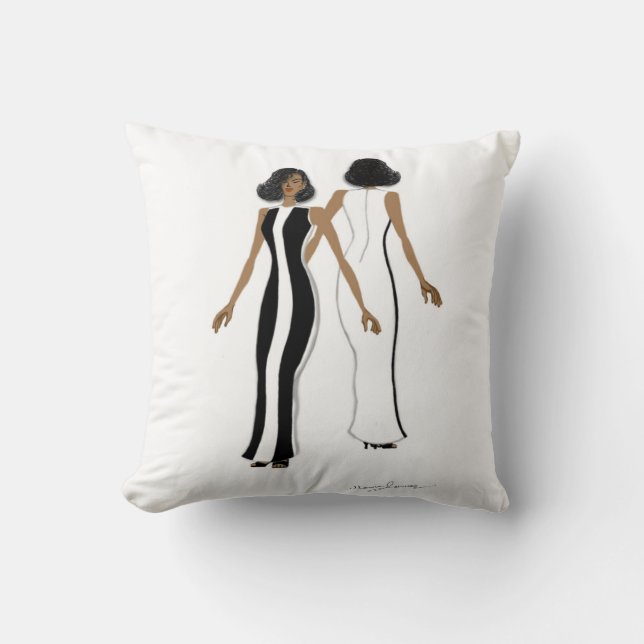 Cojín Decorativo Mi arte de moda-Cojín decorativo (Anverso)