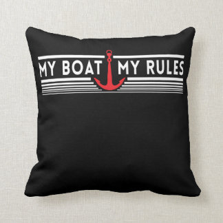 Cojín Decorativo Mi barco mis reglas
