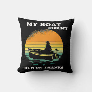 Cojín Decorativo Mi Barco No Funciona Con Gracias