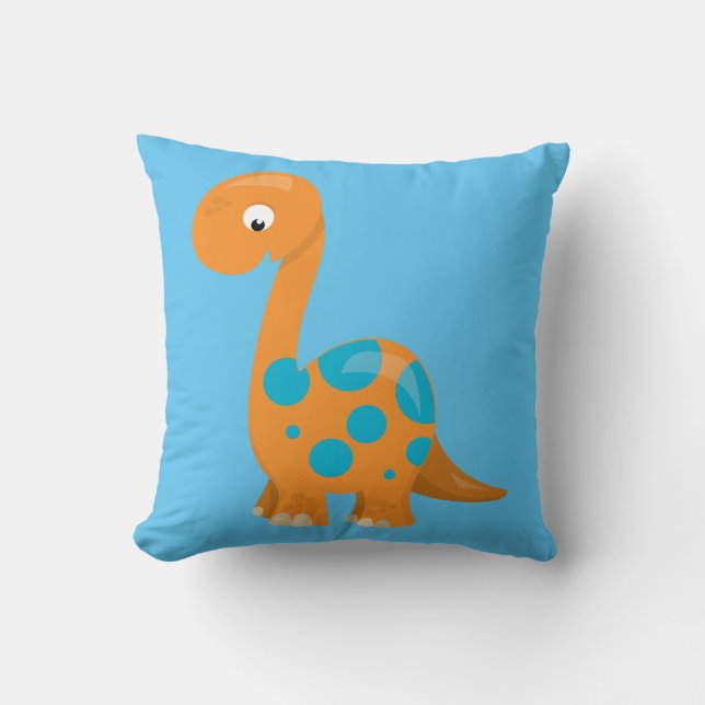 Cojín Decorativo Mi bebé dinosaurio (Anverso)