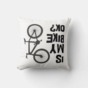 Cojín Decorativo ¿Mi bicicleta está bien?