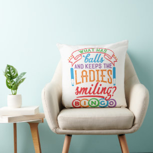 Cojín Decorativo Mi bingo de la suerte