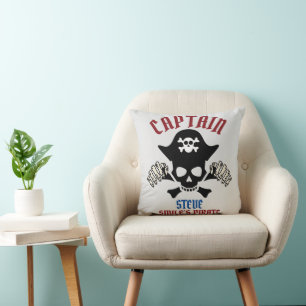 Cojín Decorativo Mi capitán Día Internacional de Hablar como un P