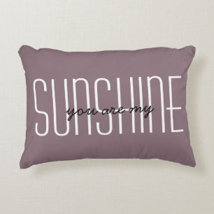 Cojín Decorativo Mi cita de sol suave uva decorativa personalizable