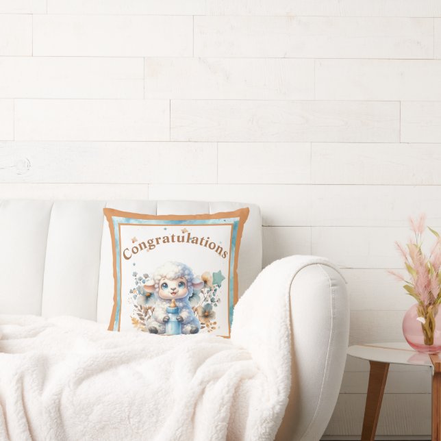 Cojín Decorativo Mi Cordero Pequeño (Sofá)