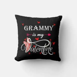 Cojín Decorativo Mi Grammy Es Mi Valentín Nieto Día de San Valentí
