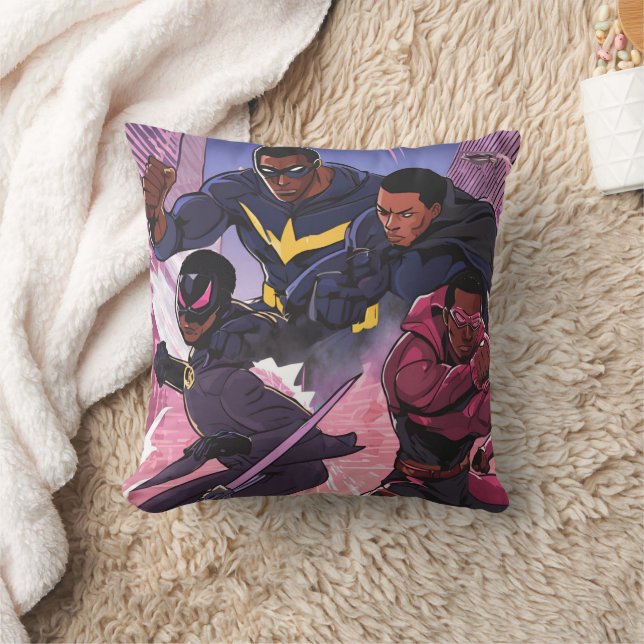 Cojín Decorativo Mi héroe está aquí (Manta)