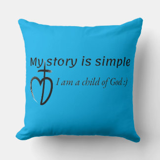 Cojín Decorativo Mi historia es simple