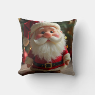 Cojín Decorativo Mi hogar de invierno decora el Cushion Santa Rudol