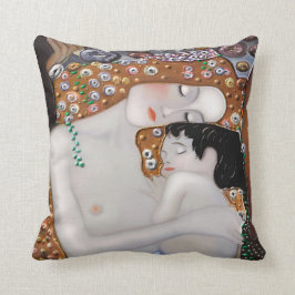 Cojín Decorativo Mi Klimt Serie: Madre y niño